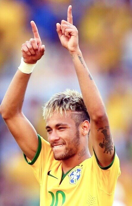Neymar World Cup 2014 Hairstyle