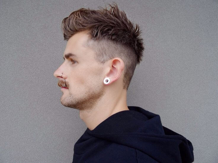  How To Cut Men&#039;s Hair Short On Sides And Long On Top 