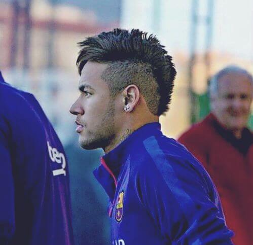 Neymar Mohawk Hairstyle