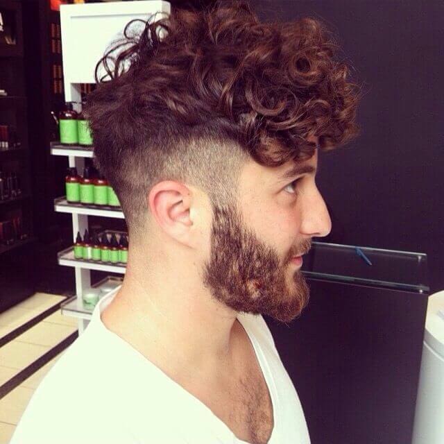 Curly Hair Undercut