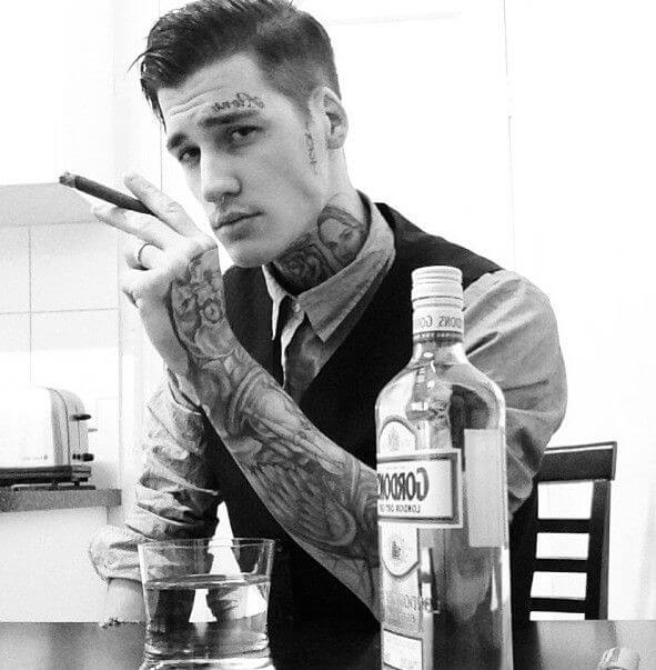 25 Tattooed Guys with Amazing Hairstyles - Hairstyle on Point