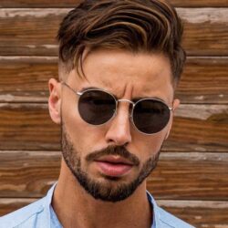 Textured Wavy Fringe with Short Sides