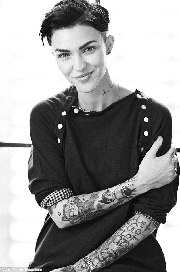 Ruby Rose's Hairstyle Examples