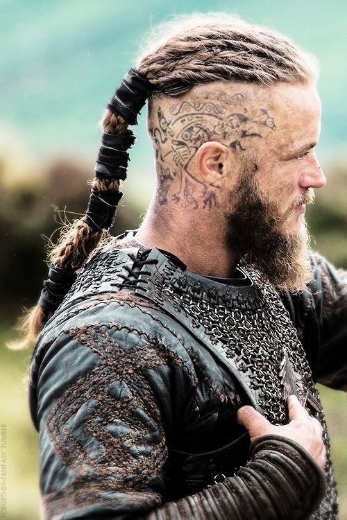 Ragnar Lothbrok s Hairstyle from Vikings