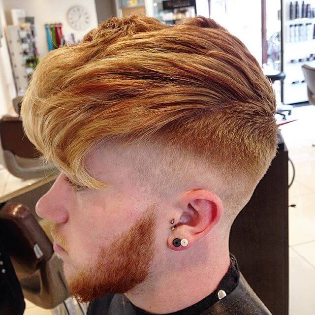Amazing Skin Fade Pompadour by James Beaumont
