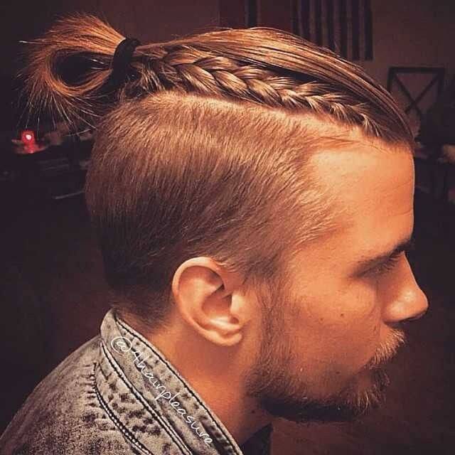 The Man Bun Braids: A Surprising New Men's Hair Trend