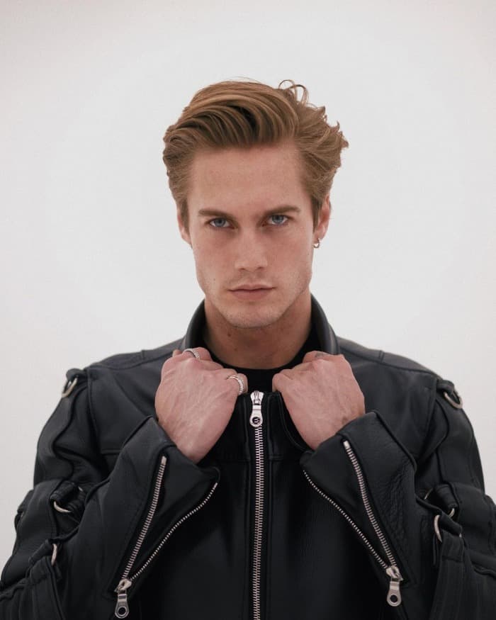 Neels Visser hairstyle