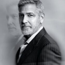 Classic George Clooney Hairstyle