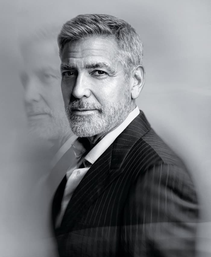 George Clooney's Hairstyle: Simple and Classy - Hairstyle on Point