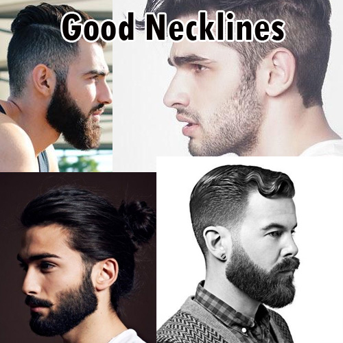 good beard neckline