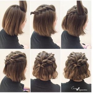 braided hairstyles for short hair