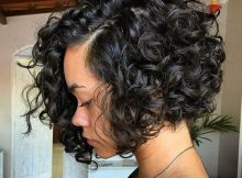 Curly Hairstyles For Black Women bob