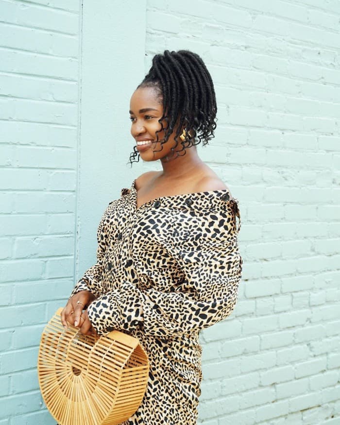 One-Sided Curly Ponytail