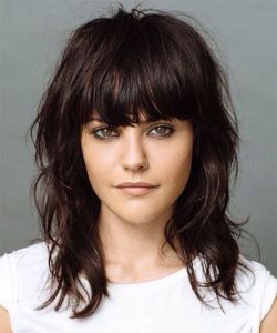 haircut style for women round face