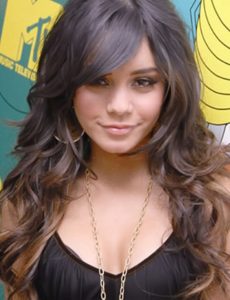 Hairstyles For Long Hair Bangs Round Face
