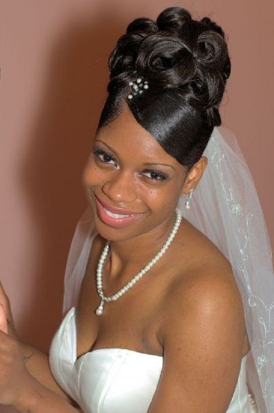 43 Black Wedding Hairstyles For Black Women Big Curls Updo Hairstyles Haircuts For Men Women