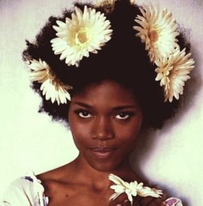 Wedding Hairstyles For Black Women Flower Power