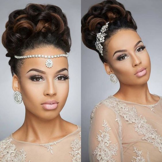 43 Black Wedding Hairstyles For Black Women Updo Hairstyles  43 Black Wedding Hairstyles For Black Women Updo Hairstyles