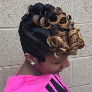 black women hairstyles pompadour