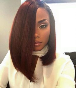 hairstyles for black women - smooth lob
