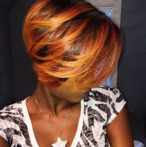 black women hairstyles wedge cut