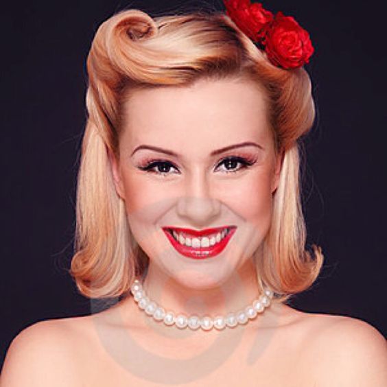 100 Beautiful Hairstyles For Brides The Pin Up | Hairstyles & Haircuts ...