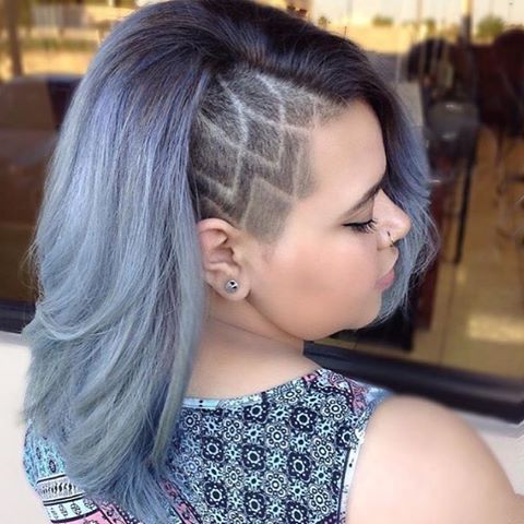 50 Fab Female Undercuts Scallop Lace | Hairstyles ...