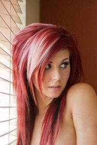 long hairstyles with layers red blonde