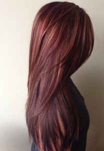 long hairstyles with layers red blonde