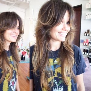 long hairstyles with layers rock n roll