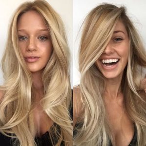 long hairstyles with layers sun blonde
