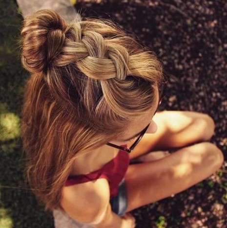 reverse-french-bun-braided-style