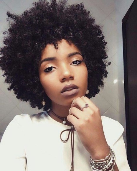 Natural Afro Hairstyles On Pinterest