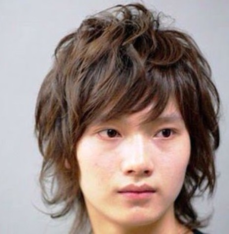Long Layers hairstyle for Asian Men
