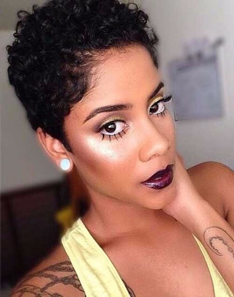 Hairstyles for Black Women | Cropped Curls