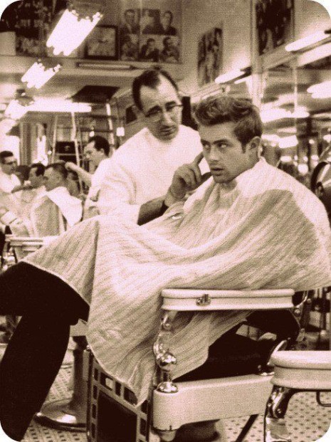 James-dean-sideburns  Hairstyles & Haircuts for Men & Women