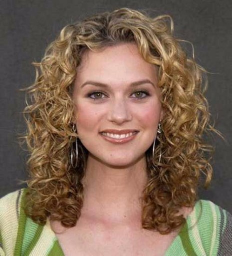 Medium Length Naturally Curly Hairstyles 2011