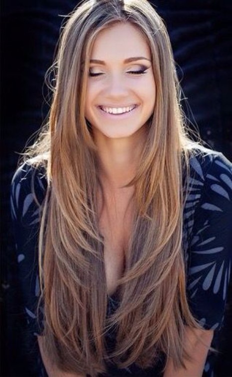55 Lovely Long Hair Ladies with Layers - Hairstyles ...