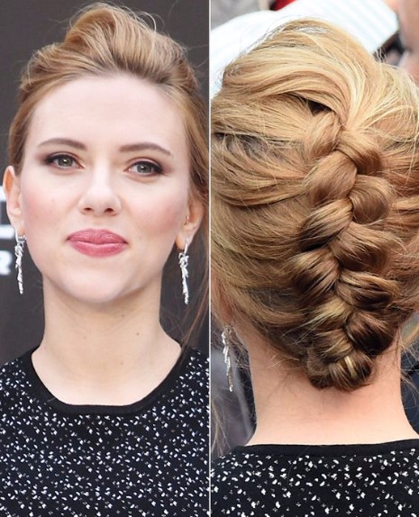 35 Trendy Prom Updos | Double Braided Updo with a Twist | Hairstyle on Point