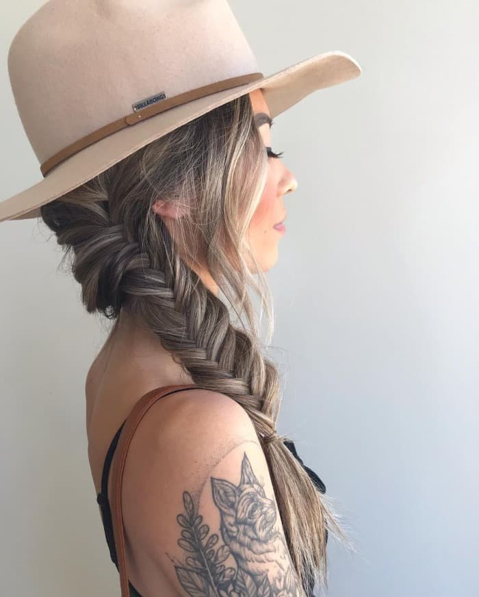 Fishtail Side Braid