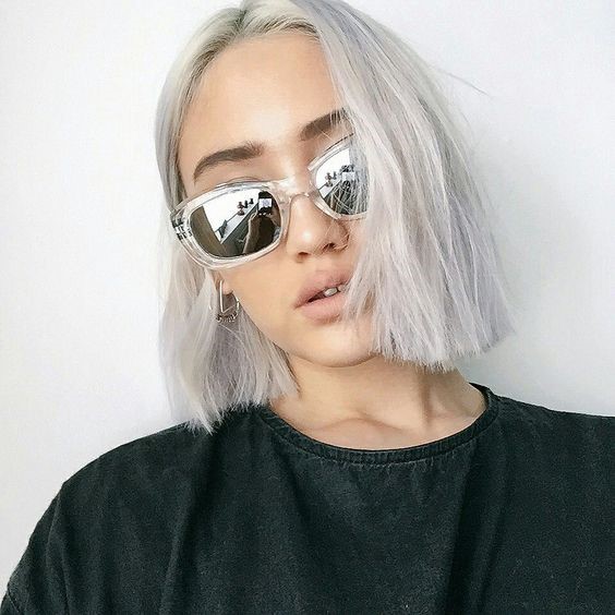 Chin Length Blunt Cut  Hairstyles & Haircuts for Men & Women