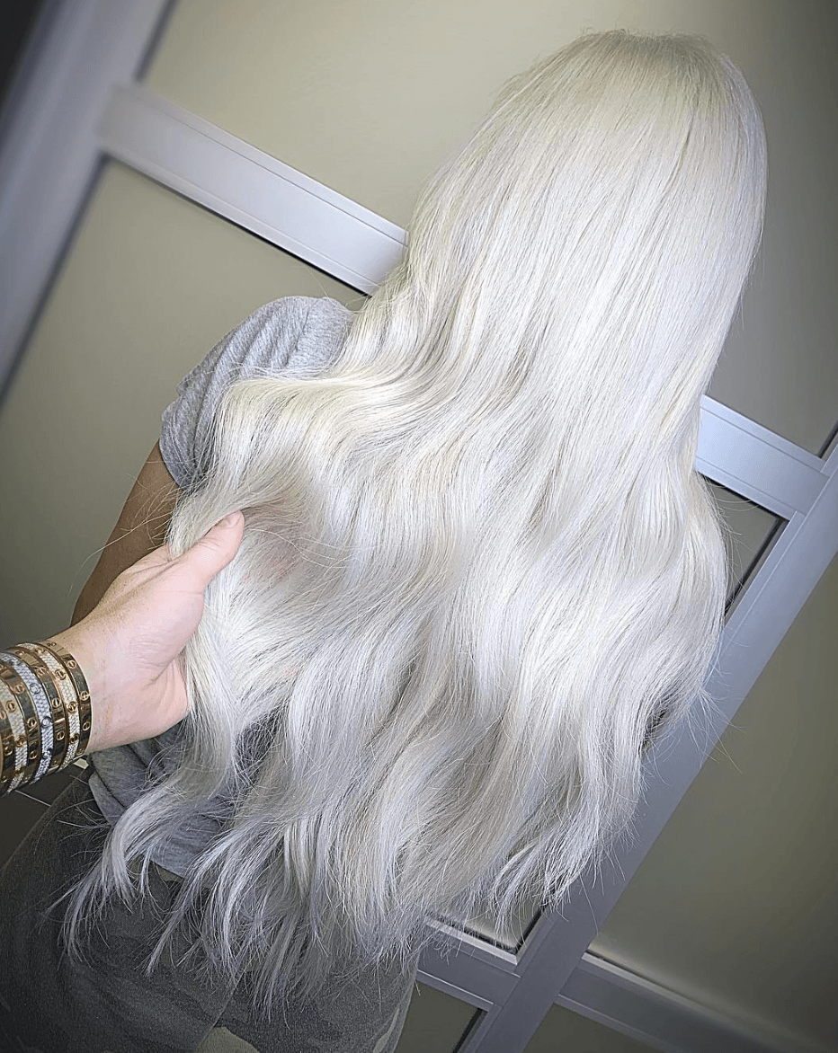 How To Get White Hair Process From Start To Finish For