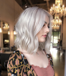 19 Ways To Transition Your Hair From Winter To Spring | White-Blonde | Hairstyle on Point