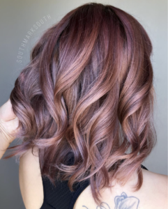 16 Spring Hair Color Trends | Reddish Purple | Hairstyle on Point