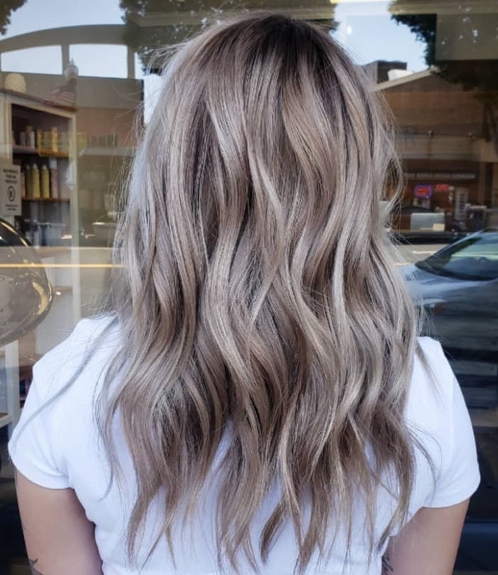 Soft Loose Waves Hair(Silver)