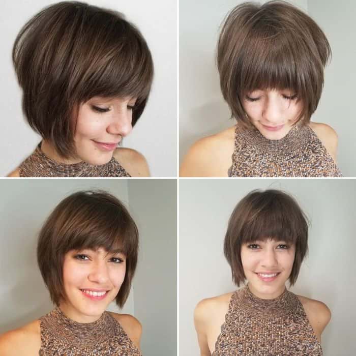 32 Perfect Hairstyles For Round Face Women in 2023