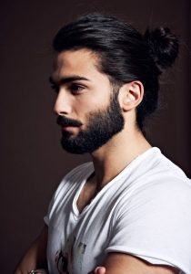 14 Barber-Approved Long Hairstyles For Men | Classic Man Bun And Beard | Hairstyleonpoint.com