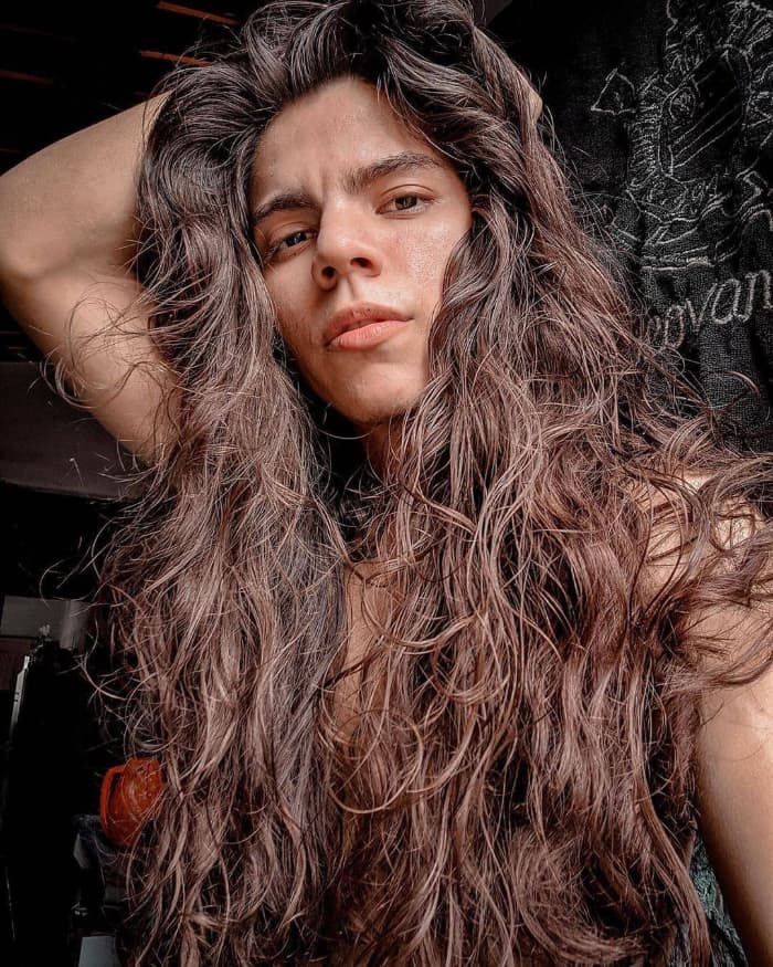 Very Long Hair for Men