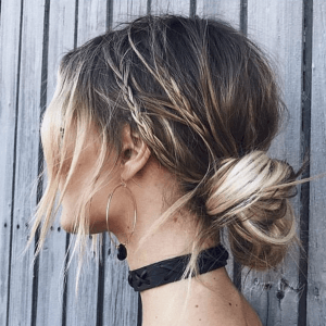 Adorable Bun Hairstyles You Need To Try ASAP | Boho Bun With Braids | Hairstyleonpoint.com