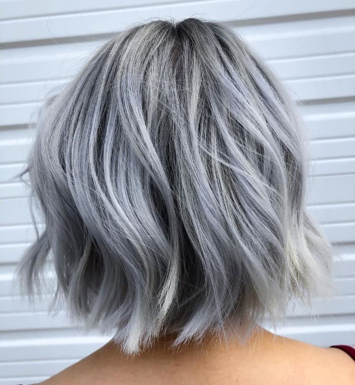Dimensional Bob with Feathered Layers